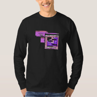 Ästhetischer PC-Browser Vaporwave Traurige Illustr T-Shirt