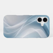 🎨 "Ästhetischer Rauchfluss" iPhone 16 Hülle (Rückseite (Horizontal))