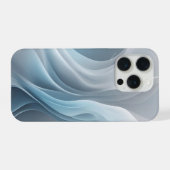 📱 "Ästhetischer Rauchfluss" iPhone Hülle (Rückseite (Horizontal))