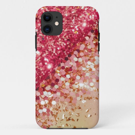 Ästhetischer rosa Chic Case-Mate iPhone Hülle (Rückseite)