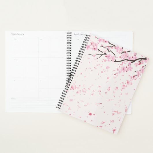 Ästhetischer Sakura-Rosa-Blumen-Personalplaner Planer (Anzeige)
