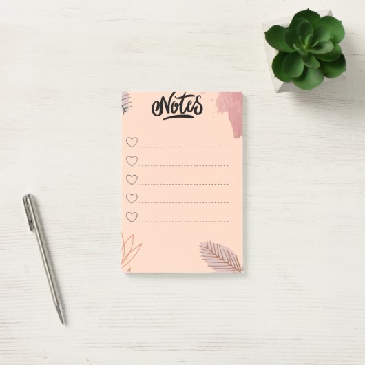 Ästhetischer Schreibblock für Notizen & Orga (Büro)