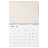 Ästhetischer Schwan Kalender (Mär 2027)