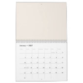Ästhetischer Schwan Kalender (Jan 2027)