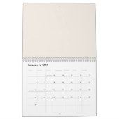 Ästhetischer Schwan Kalender (Feb 2027)