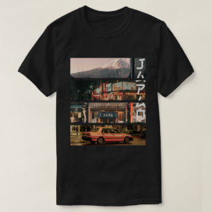 Ästhetischer Stil Vaporwave Japan Tokio Osaka Stra T-Shirt