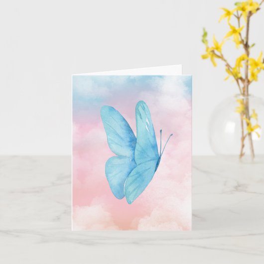 Ästhetischer Träumer Karte (Gelbe Blume)