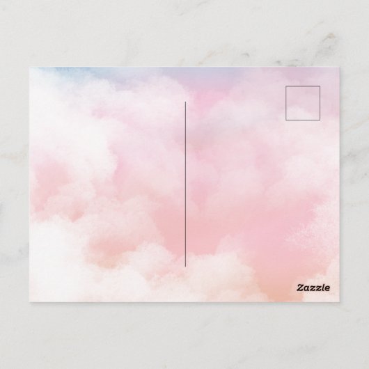 Ästhetischer Träumer Postkarte (Rückseite)