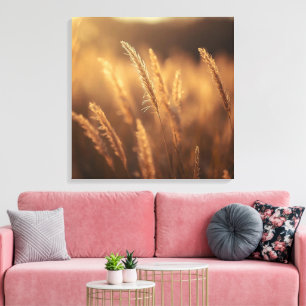 Ästhetischer Träumerischer Glow Leinwand