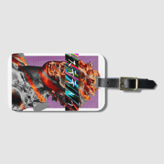 Ästhetischer Vaporwave Japanischer Futurismus Gepäckanhänger