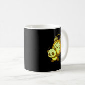 Ästhetischer verschlafener Panda • Überdimensional Kaffeetasse (VorderseiteRechts)