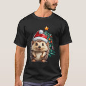Ästhetischer Weihnachtsbaum Weihnachtsmannmütze Xm T-Shirt (Vorderseite)