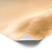 Ästhetischer Wolf heulen, wild leben Poster (Ecke)