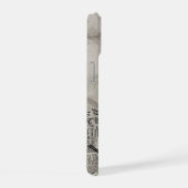 ästhetischer, zufälliger iPhone-Fall iPhone 15 Hülle (Rechte Seite)