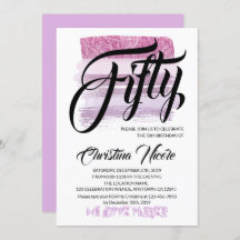 Ästhetisches Amethyst Lila Glitzer Moderner Geburt