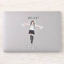 Ästhetisches Anime-Uniformmädchen Anpassbar