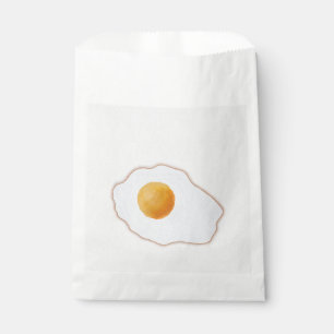 Ästhetisches Aquarell Spiegelei Minimalistische Ku Geschenktütchen