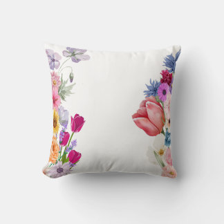 Ästhetisches Blumendesign - Blume Kissen