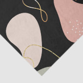 Ästhetisches Boho Geometrie-Muster für Bio Formen Seidenpapier (Detail)