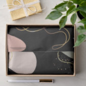 Ästhetisches Boho Geometrie-Muster für Bio Formen Seidenpapier (Geschenk)