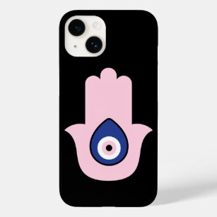 Ästhetisches Böse Eye Griechisch Mati Pink Blau Sc Case-Mate iPhone 14 Hülle