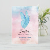 Ästhetisches Brautparty Einladung (Stehend Vorderseite)