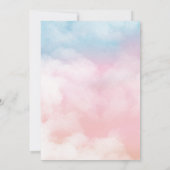 Ästhetisches Brautparty Einladung (Rückseite)