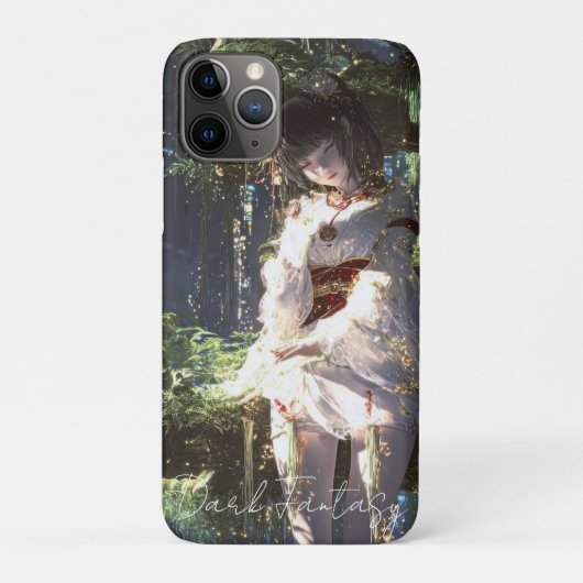 Ästhetisches / Dark Fantasy Mädchen Case-Mate iPhone Hülle (Rückseite)