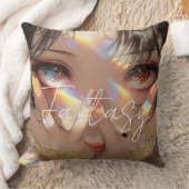 Ästhetisches / Dark Fantasy Mädchen Kissen (Decke)