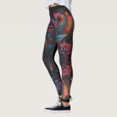 Ästhetisches Design Schöne eklektische farbenfroh Leggings (Links)