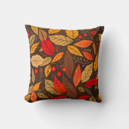 Ästhetisches Fall Leaf Muster Kissen
