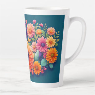 Ästhetisches Florales Weibliches Cottagecore-Gesch Milchtasse
