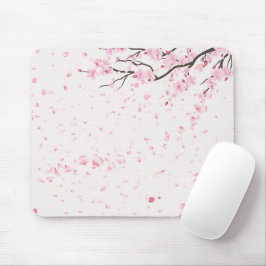 Ästhetisches Frühlingsblumen-Muster-Schreibtischzu Mousepad