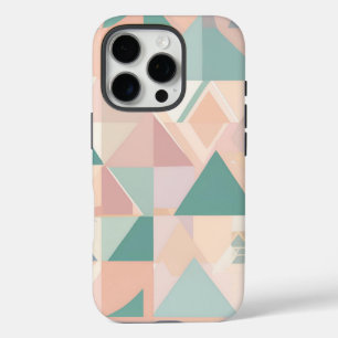 🔷 "Ästhetisches geometrisches Design" 🔶 iPhone 16 Pro Hülle