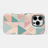 🔷 "Ästhetisches geometrisches Design" 🔶 iPhone Hülle (Rückseite (Horizontal))