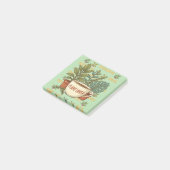 Ästhetisches Geschenk für Pflanzen-Mamas Post-it Klebezettel (angewinkelt)