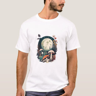 Ästhetisches Goblincore und Cottagecore Pilz Crea T-Shirt