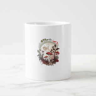 Ästhetisches Goblincore und Cottagecore Pilz Mini Jumbo-Tasse