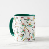 Ästhetisches Herbstblumenmuster-Tassimo mit zwei T Tasse (Vorderseite Links)