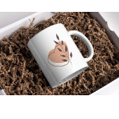 ästhetisches Herzsymbol Kaffeetasse