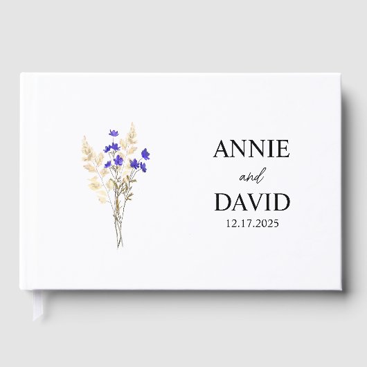 Ästhetisches Hochzeitshaus, Unterschriftenbuch, Pe Gästebuch (Vorderseite)