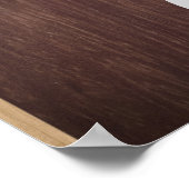 Ästhetisches Kaffeepopster Poster (Ecke)