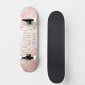 Ästhetisches Kirschblüten-Skateboard - Skateboard (Vorderseite)
