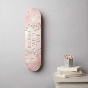 Ästhetisches Kirschblüten-Skateboard - Skateboard
