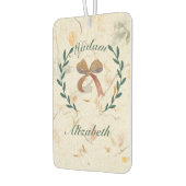 Ästhetisches Kraft-Papier für Blume Autolufterfrischer (Links)