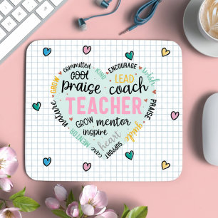 Ästhetisches Lehrerleben Motivationszitat Mousepad