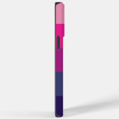 Ästhetisches Lila Farbblockthema Palette Streifen Case-Mate iPhone Hülle (Rückseite / Rechts)