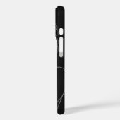 Ästhetisches Mädchen iPhone-Case – Schwarze Linien Case-Mate iPhone Hülle (Rückseite / Links)