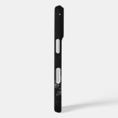 Ästhetisches Mädchen iPhone-Case – Schwarze Linien Case-Mate iPhone Hülle (Rückseite / Rechts)