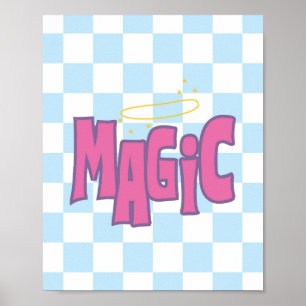 Ästhetisches Magic Poster der 90er Jahre